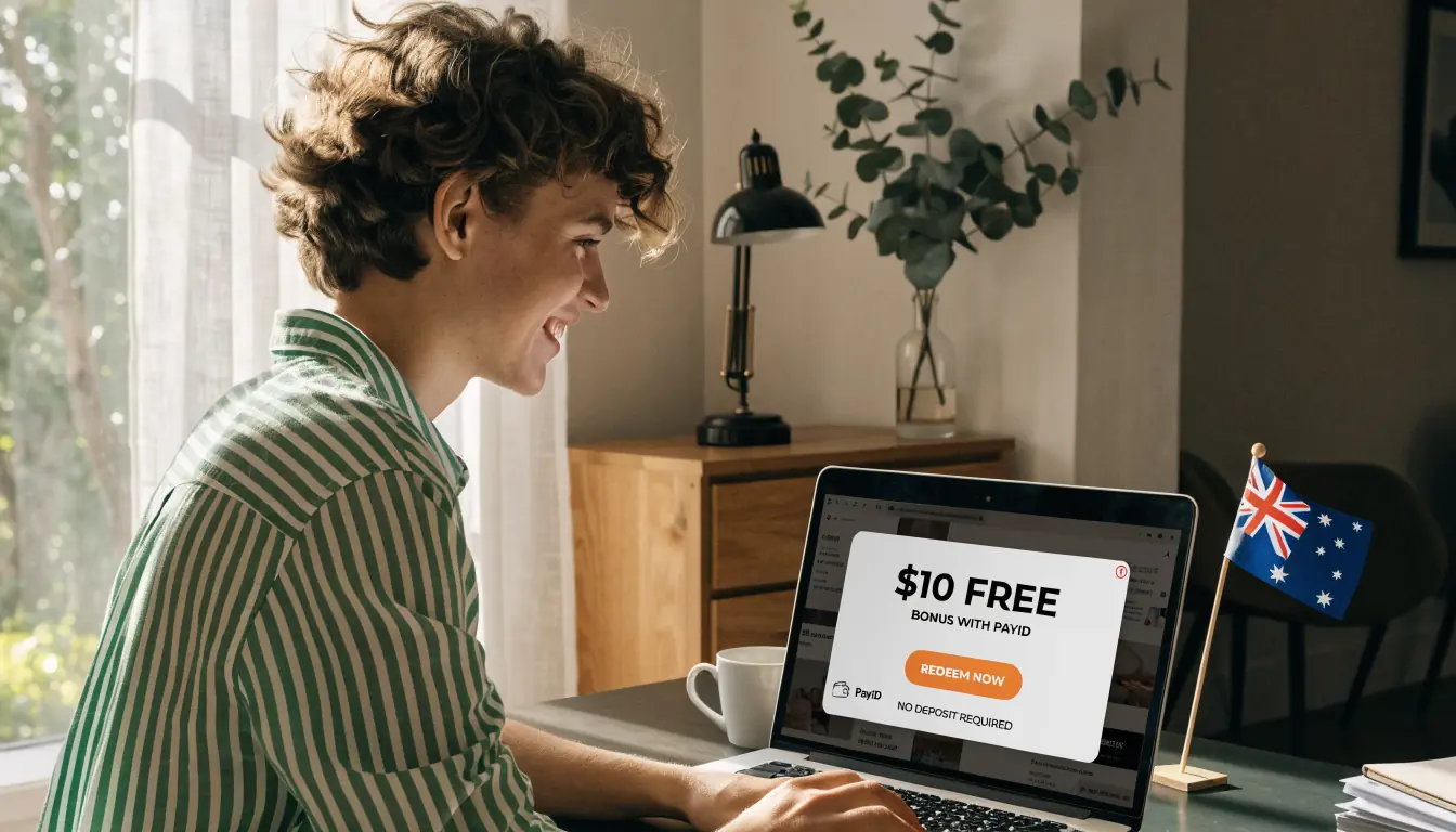 $10 PayID Casino No Deposit Bonus Australia Guide